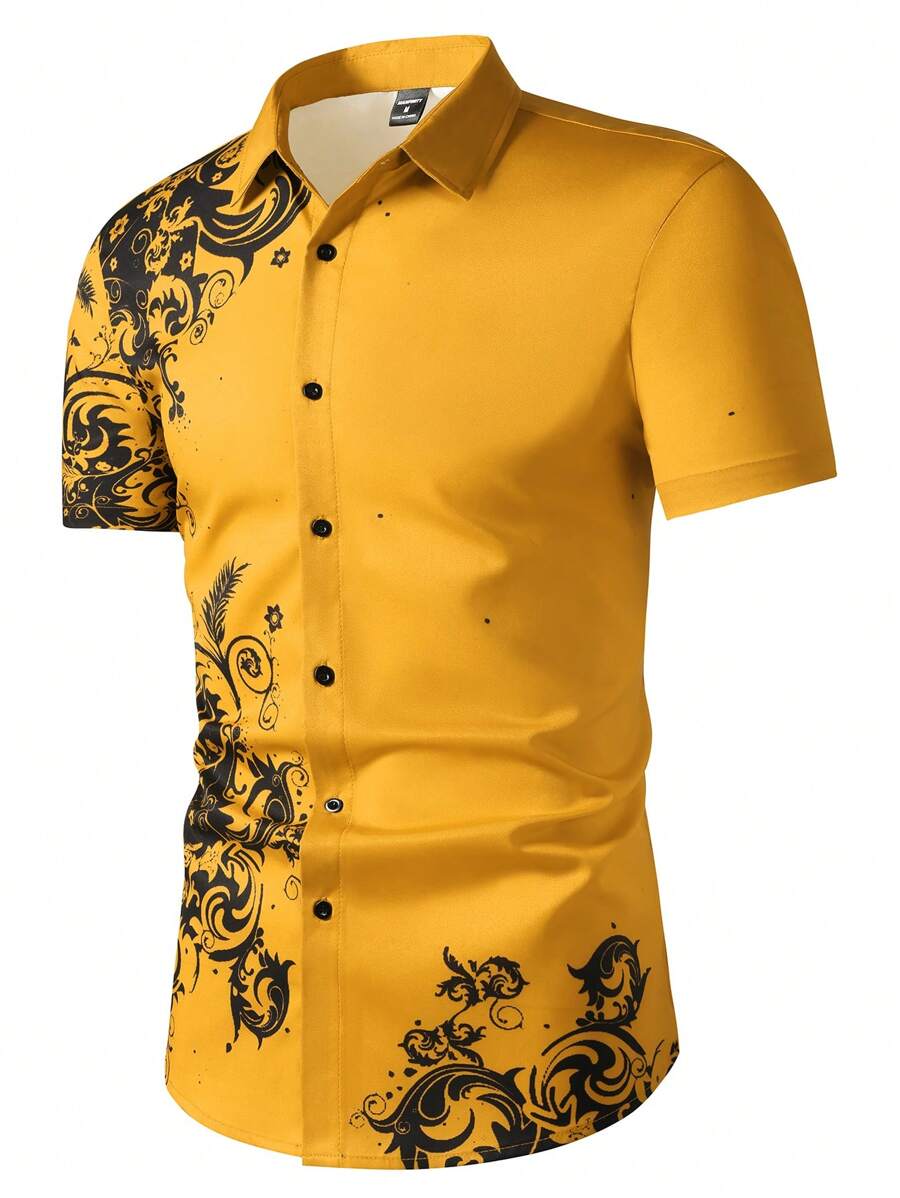 Mens Formal - Мужская повседневная рубашка Manfinity Homme с