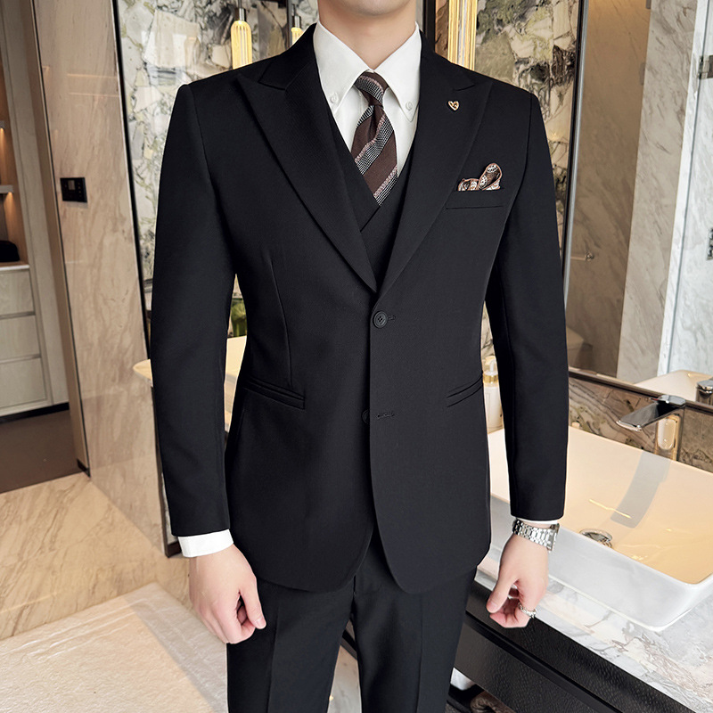 Белый мужской костюм-тройка Sl – обзор и цена Men'S Formal Dinner Wear
