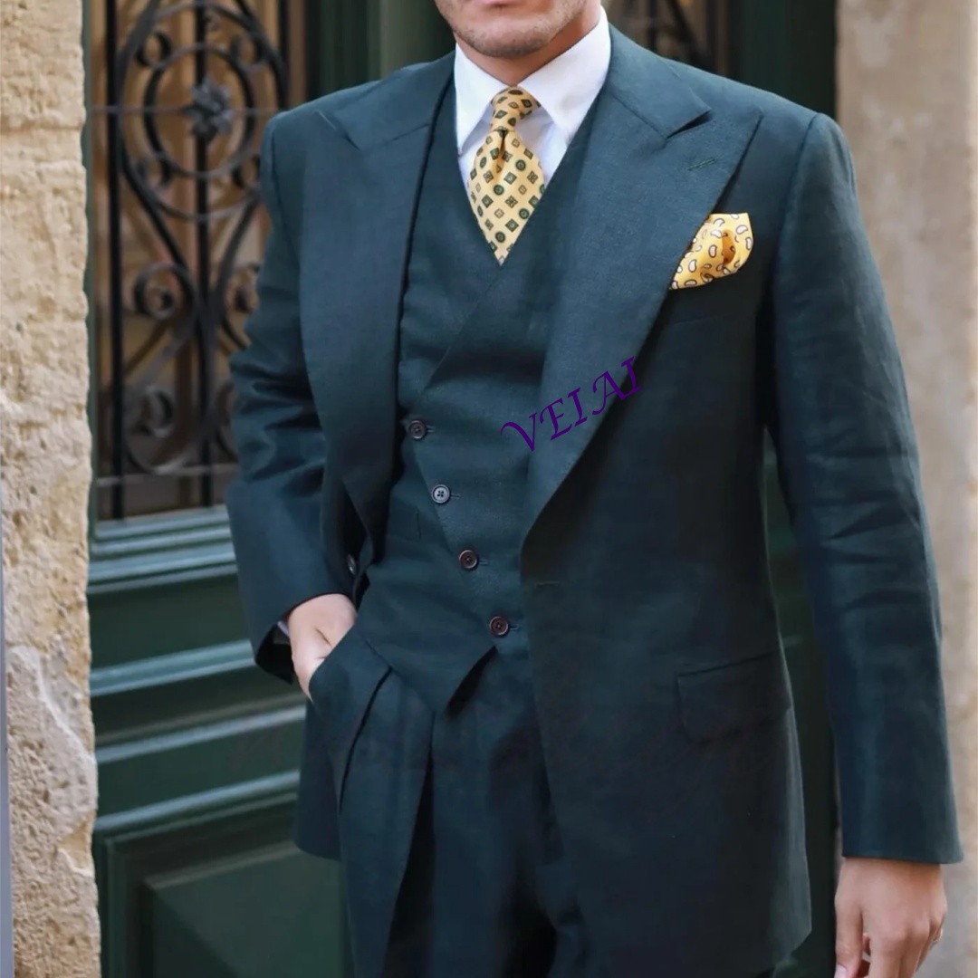 Индивидуальный черный притален – обзор и цена Men'S Formal Wear Waistcoat
