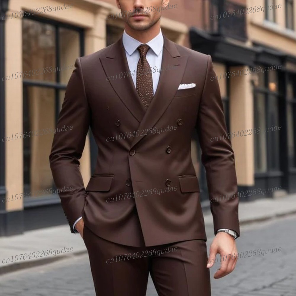 Новый мужской фиолетовый костю – обзор и цена Men Formal Wear Purple