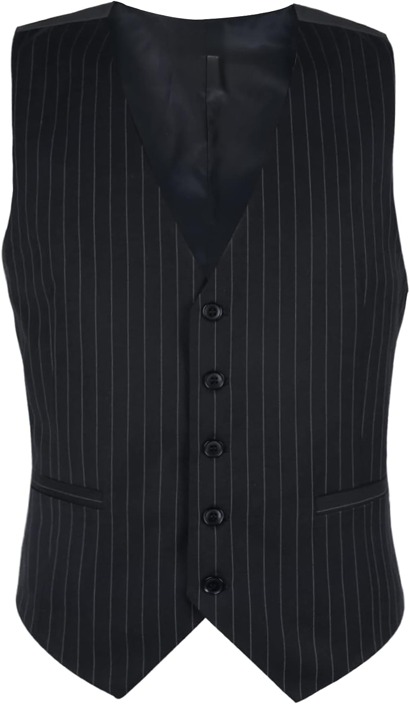 Мужской деловой жилет в полоск – обзор и цена Men'S Formal Wear Waistcoat