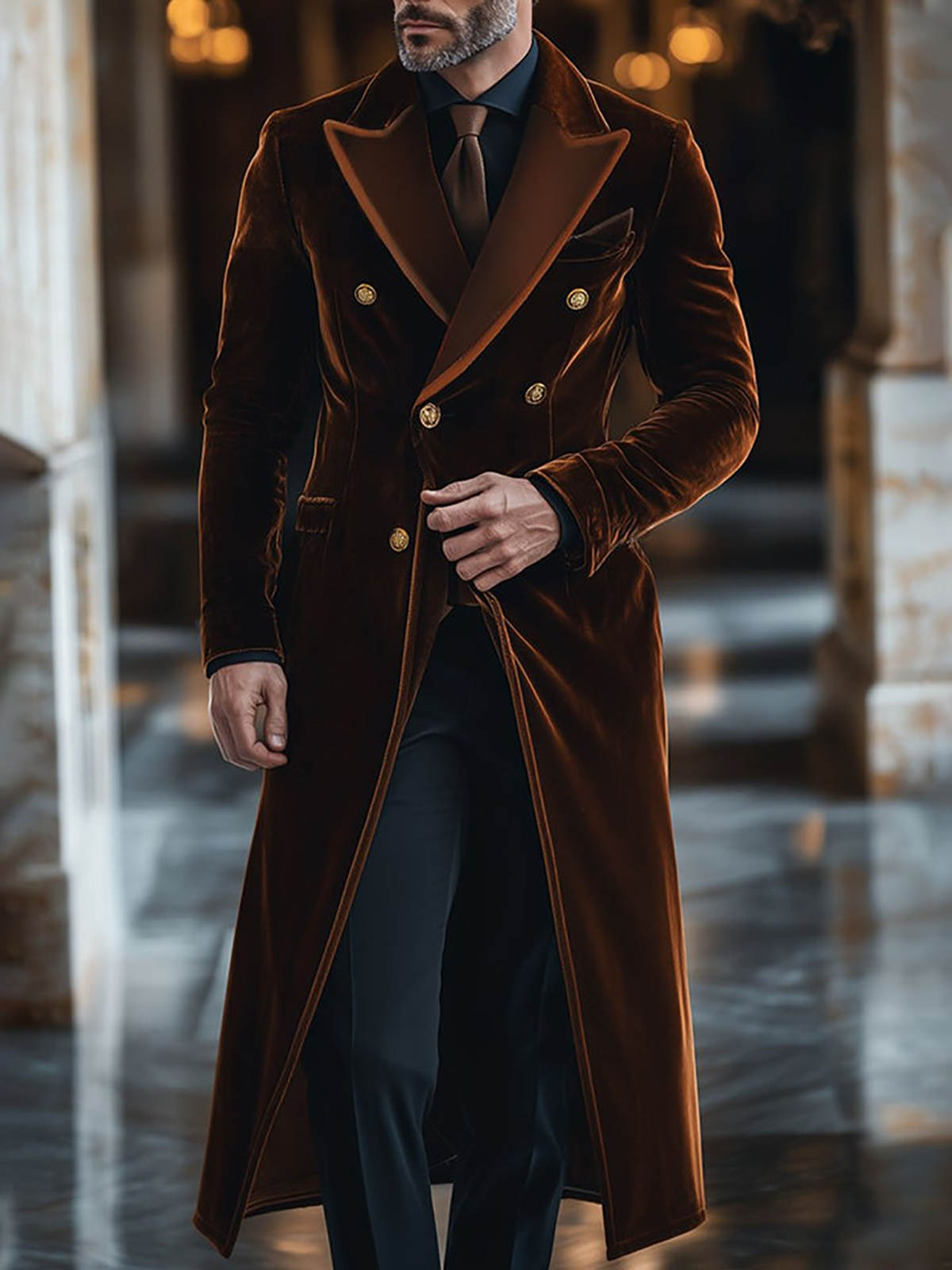 Коричневое бархатное мужское д – обзор и цена Men'S Formal Wear Waistcoat