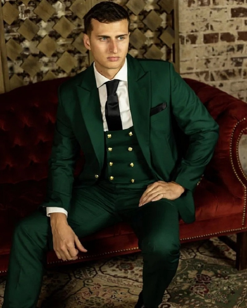 Зеленый классический мужской к – обзор и цена Latest Men Formal Wear