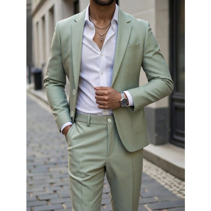 Мужской деловой костюм-двойка  – обзор и цена Men'S Formal Dinner Wear