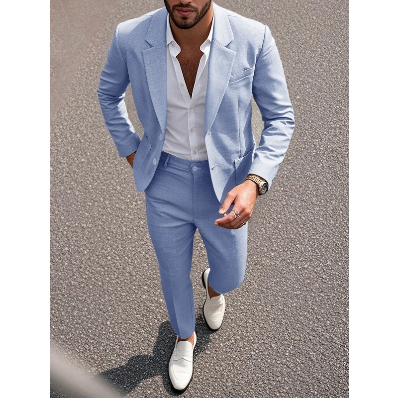 Мужской деловой костюм-двойка  – обзор и цена Men'S Formal Dinner Wear