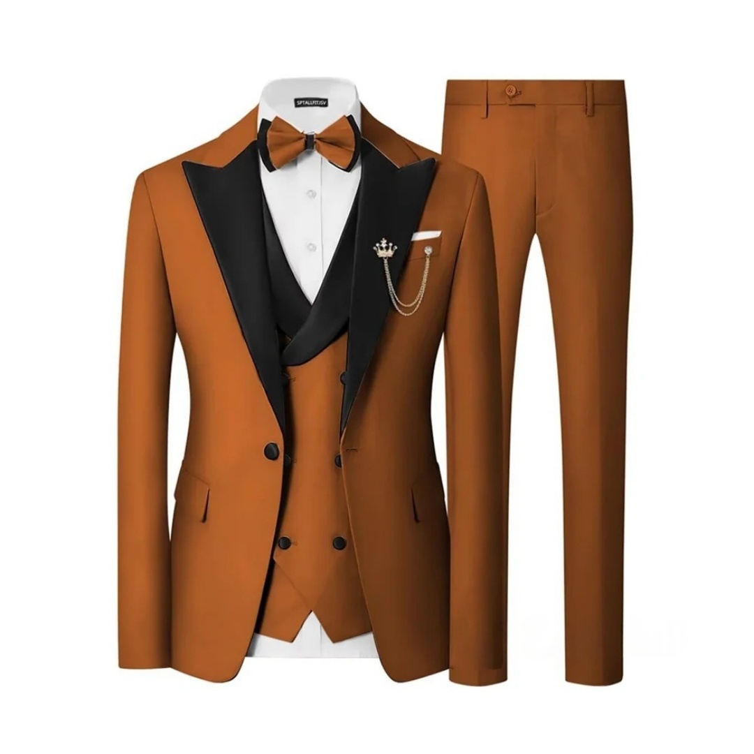 Мужской костюм-тройка Slim Fit – обзор и цена Men'S Formal Dinner Wear