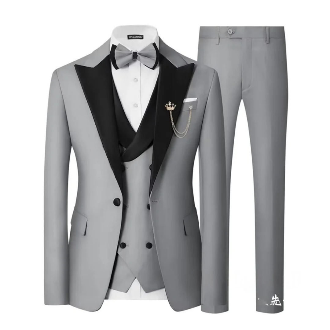 Мужской костюм-тройка Slim Fit – обзор и цена Men'S Formal Dinner Wear