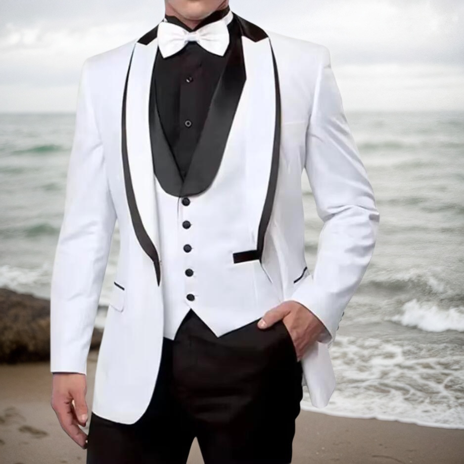 Последние белые свадебные кост – обзор и цена Latest Men Formal Wear