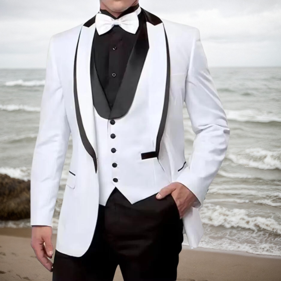 Последние белые свадебные кост – обзор и цена Latest Men Formal Wear