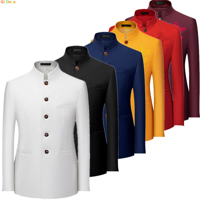 Мужской пиджак в китайском сти – обзор и цена Men Formal Wear With Coat