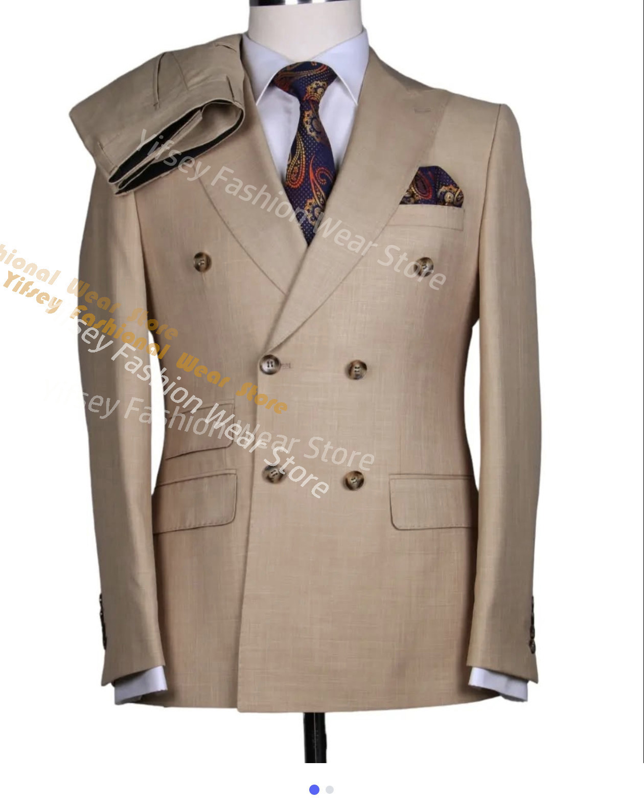Коричневый летний мужской кост – обзор и цена Latest Men Formal Wear
