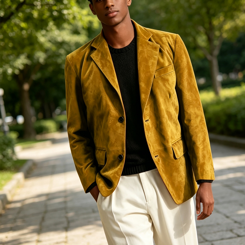 Ретро-пиджак для мужчин из иск – обзор и цена Men Formal Wear With Coat