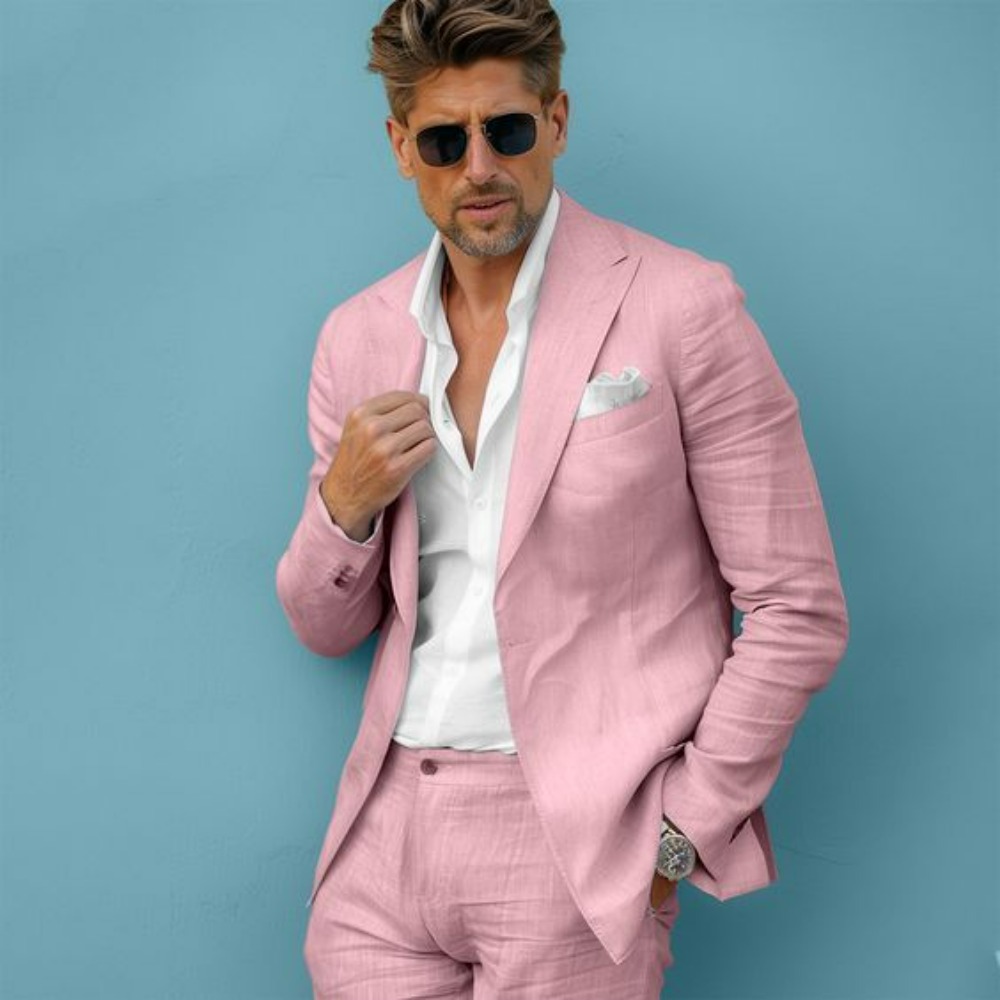 Льняной свадебный мужской кост – обзор и цена Men'S Formal Wear No Suit