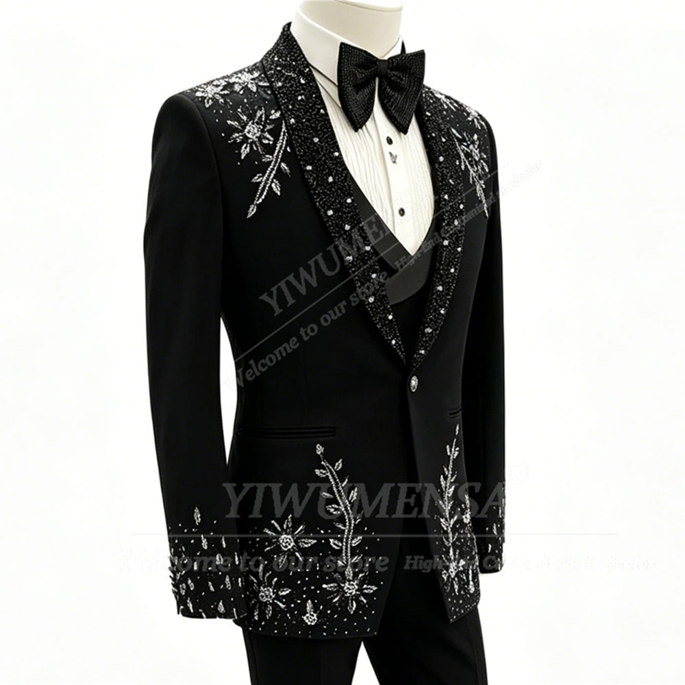 Мужской костюм с бисерной отде – обзор и цена Men'S Formal Dinner Wear