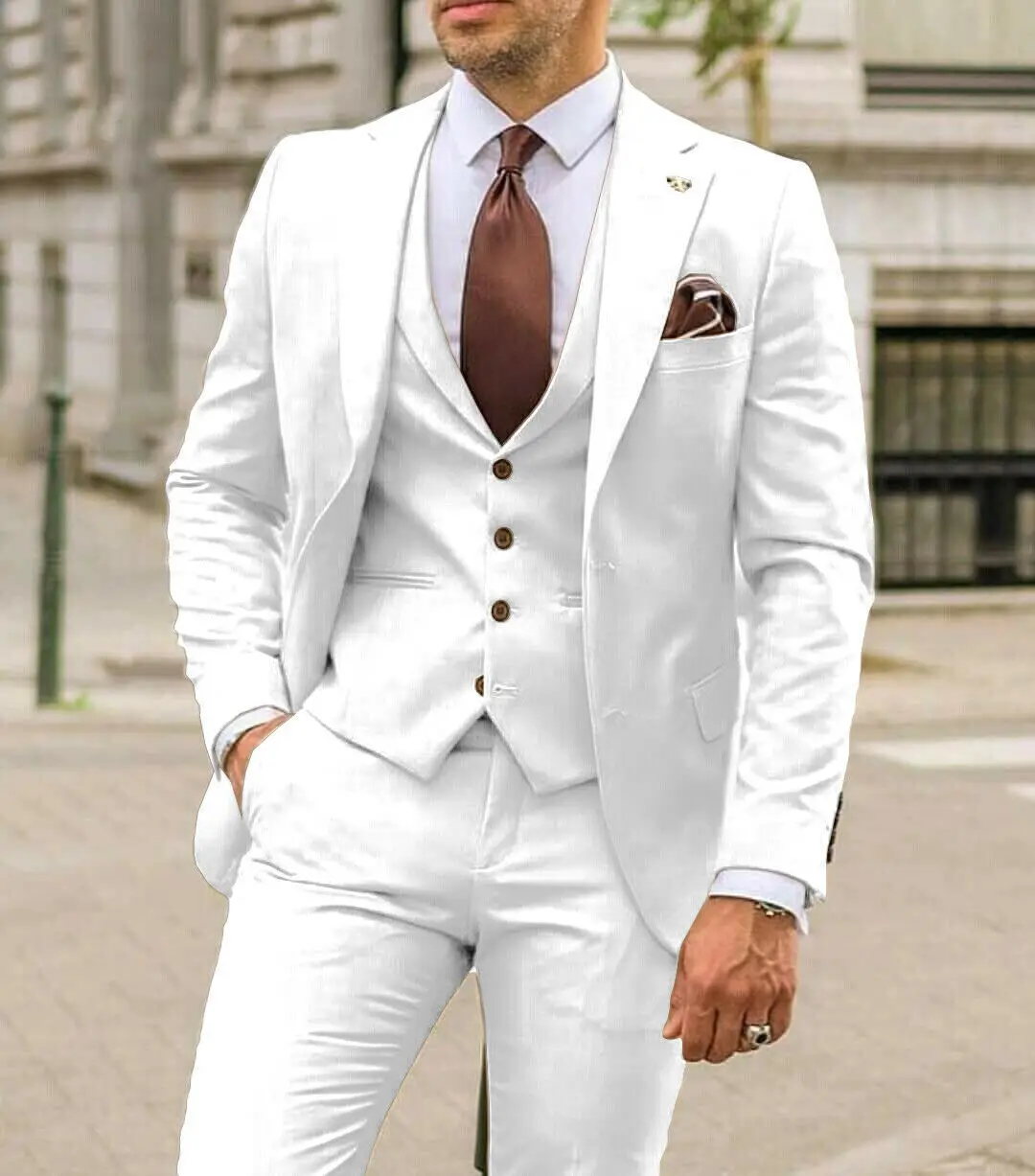 Мужской костюм с заостренными  – обзор и цена Men'S Formal Dinner Wear