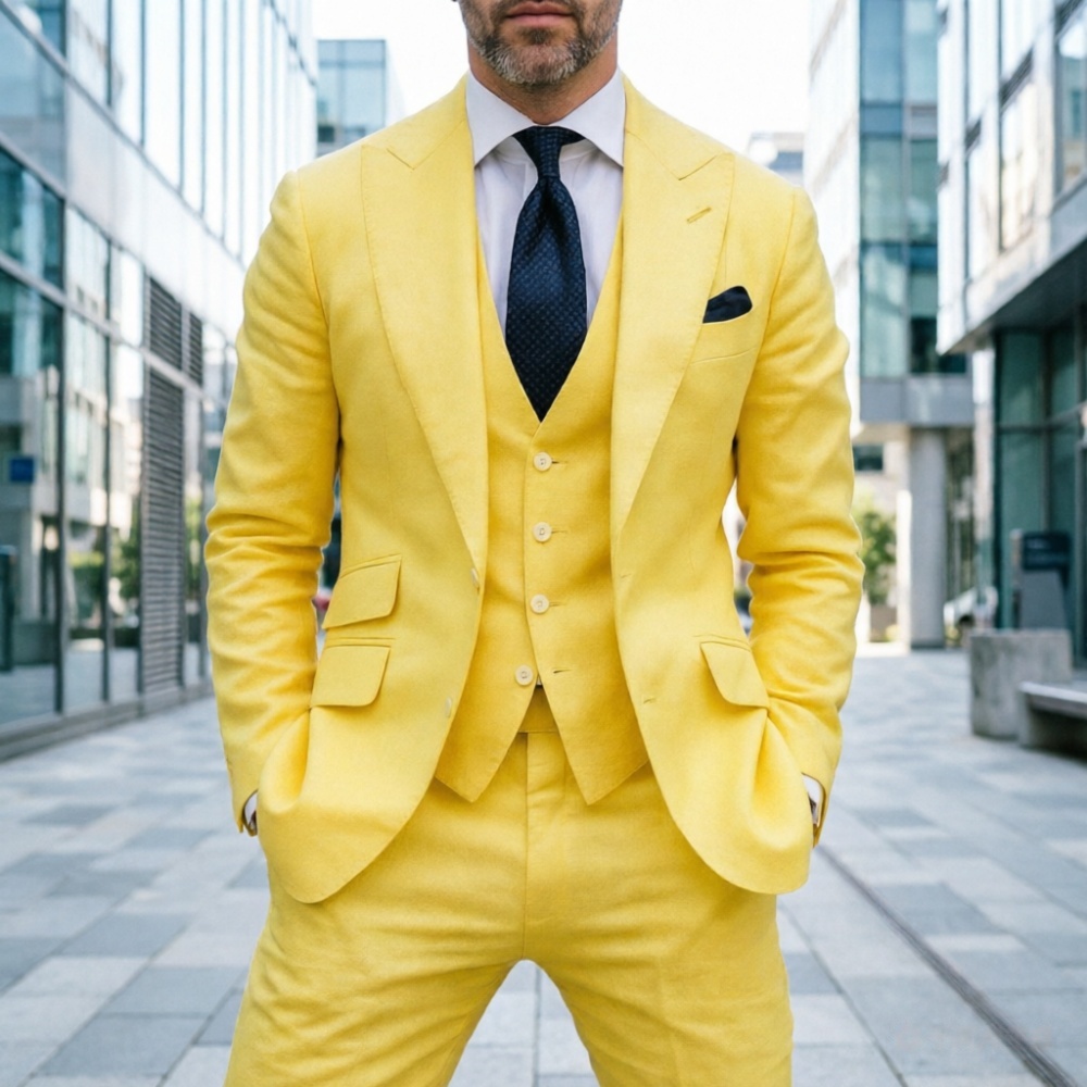 Небесно-голубой льняной мужско – обзор и цена Men'S Formal Wear No Suit