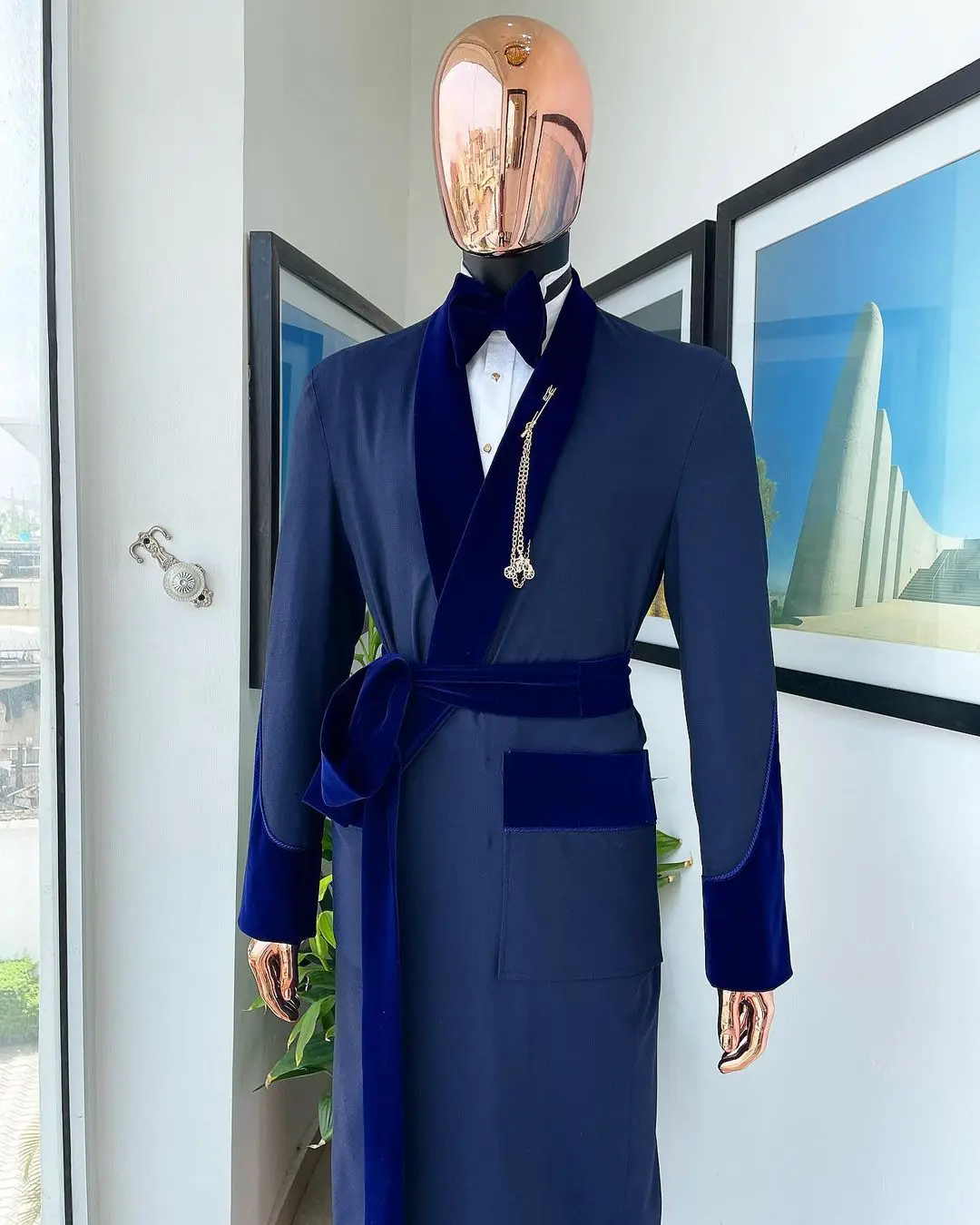 Королевский синий мужской кост – обзор и цена Men Formal Wear With Coat